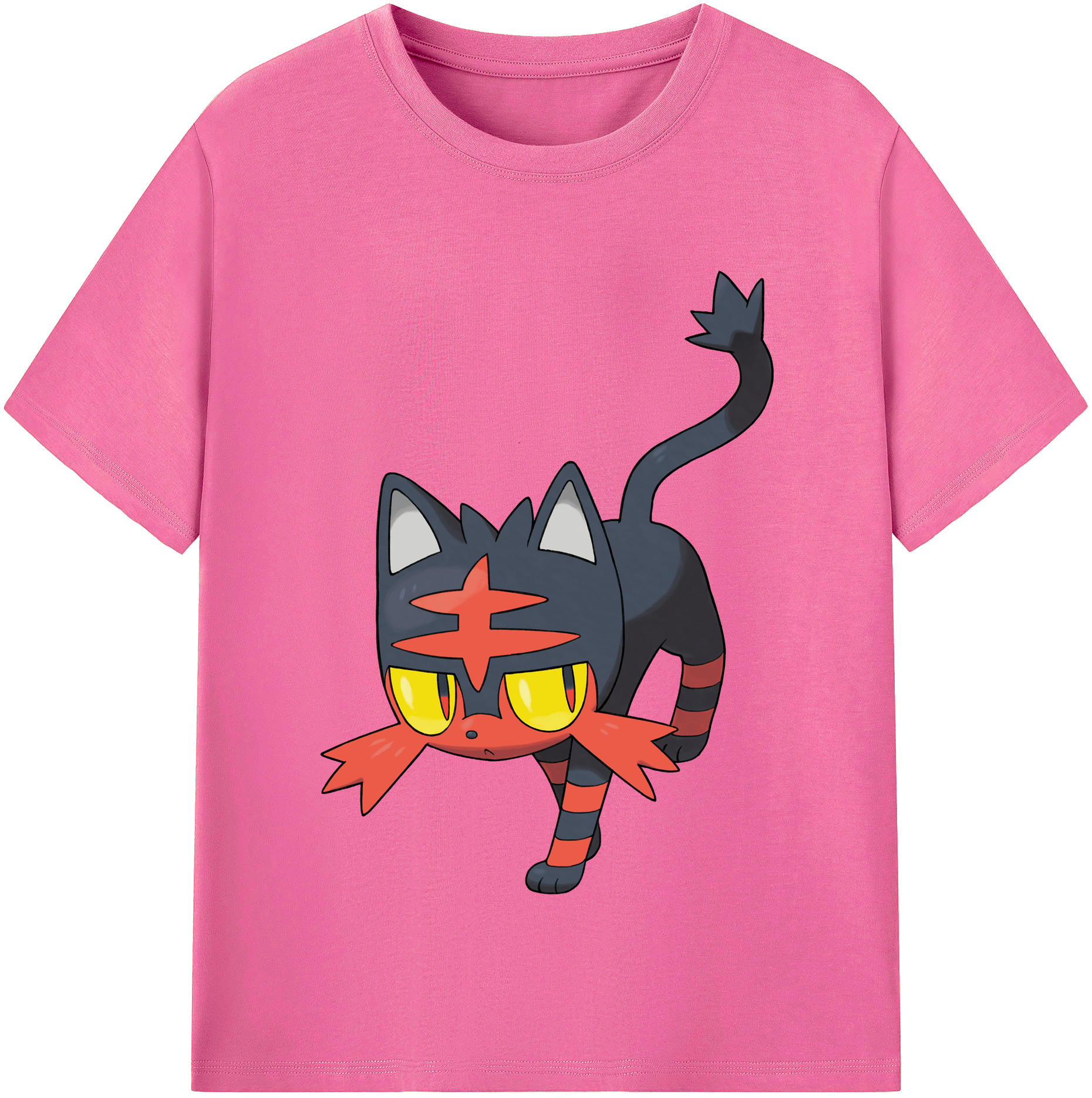 （画像用） ポケットモンスター Pokémon レディースカジュアルプリントTシャツ（綿100％）